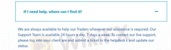 24/7 availability through live support