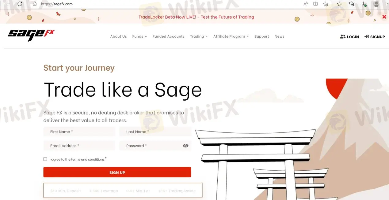 Sage FX's home page Sage FX's home page