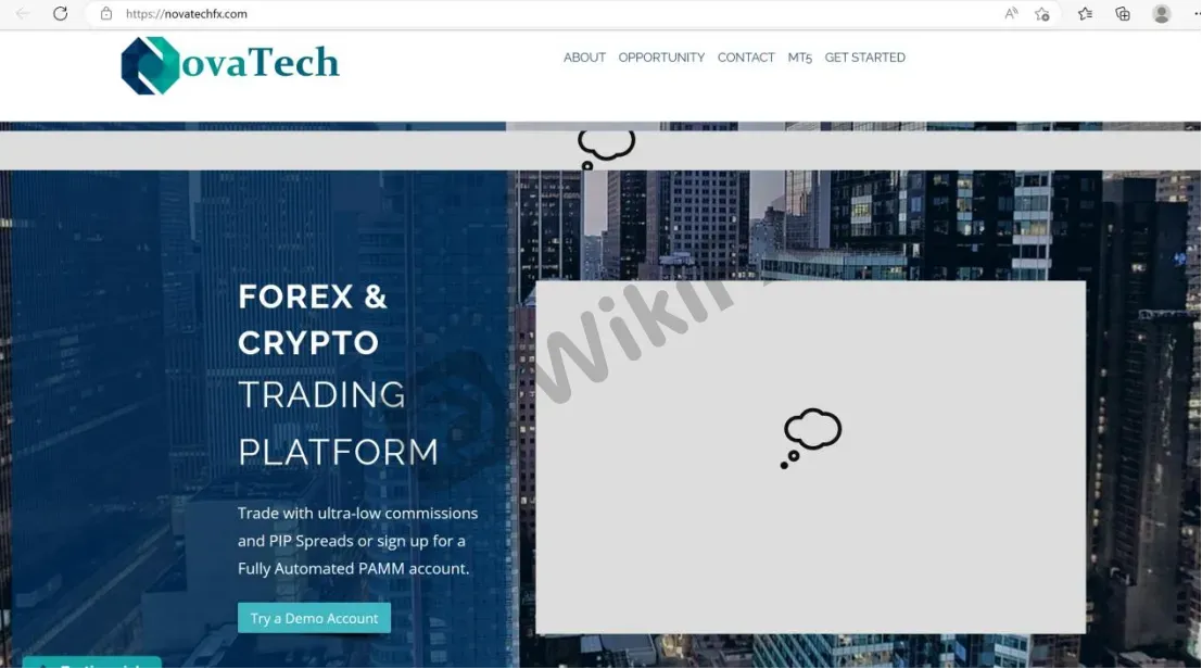 home page