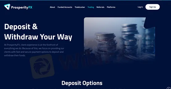deposits and withdrawals