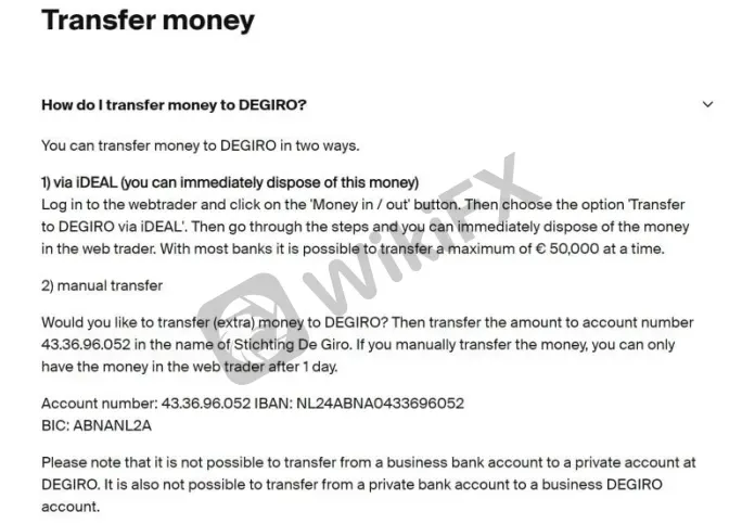 deposit-withdrawals
