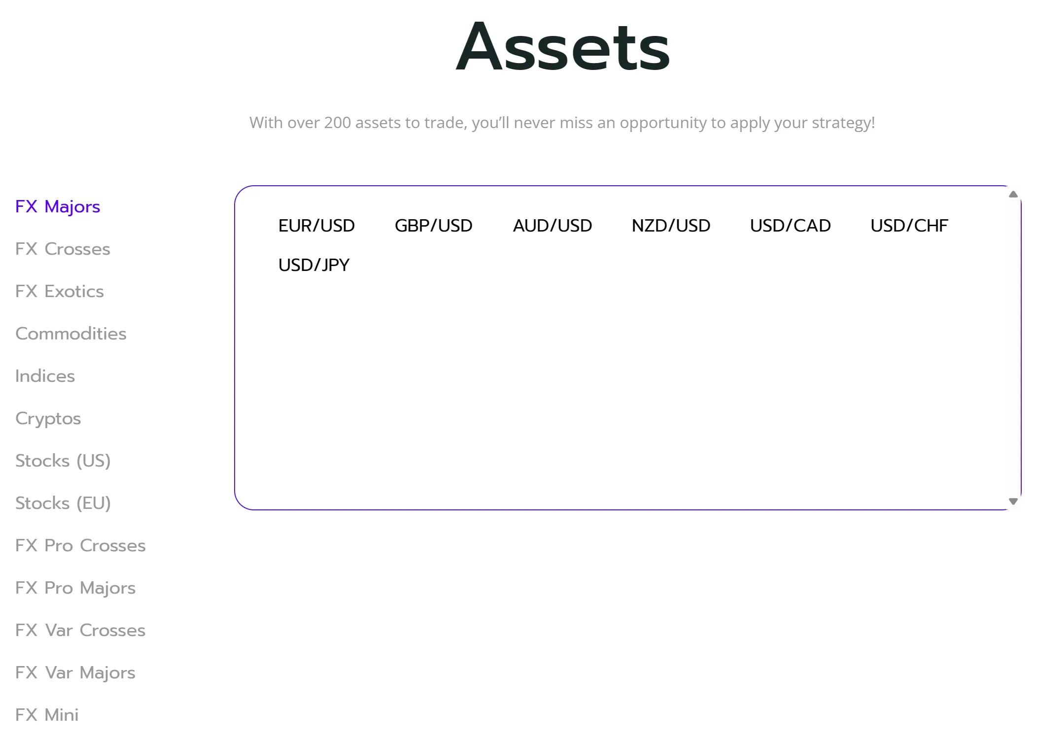 Market Instruments