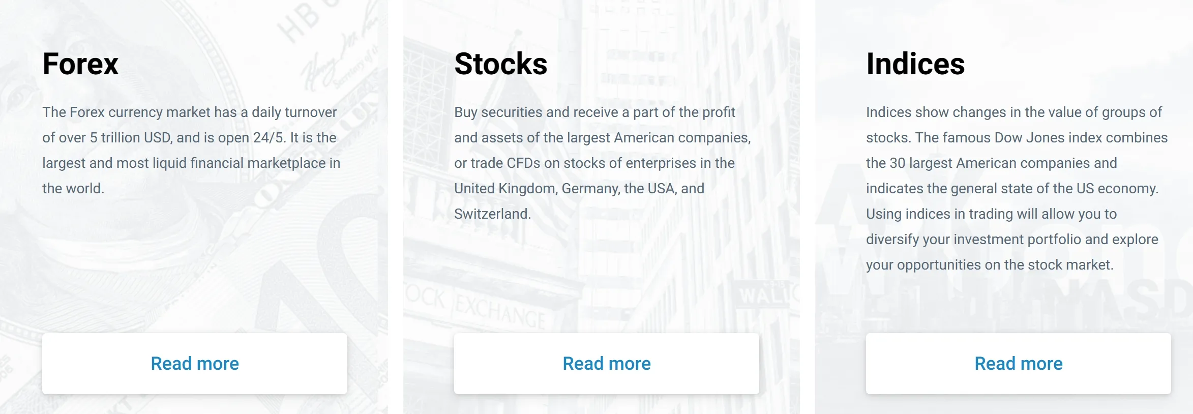 Market Instruments