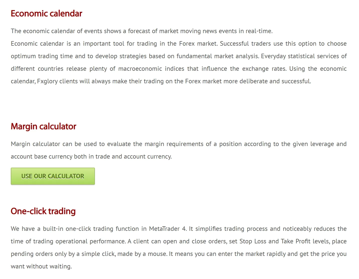 Trading Tools