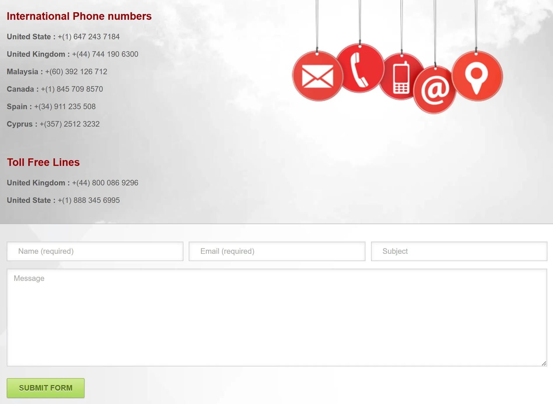Customer Service