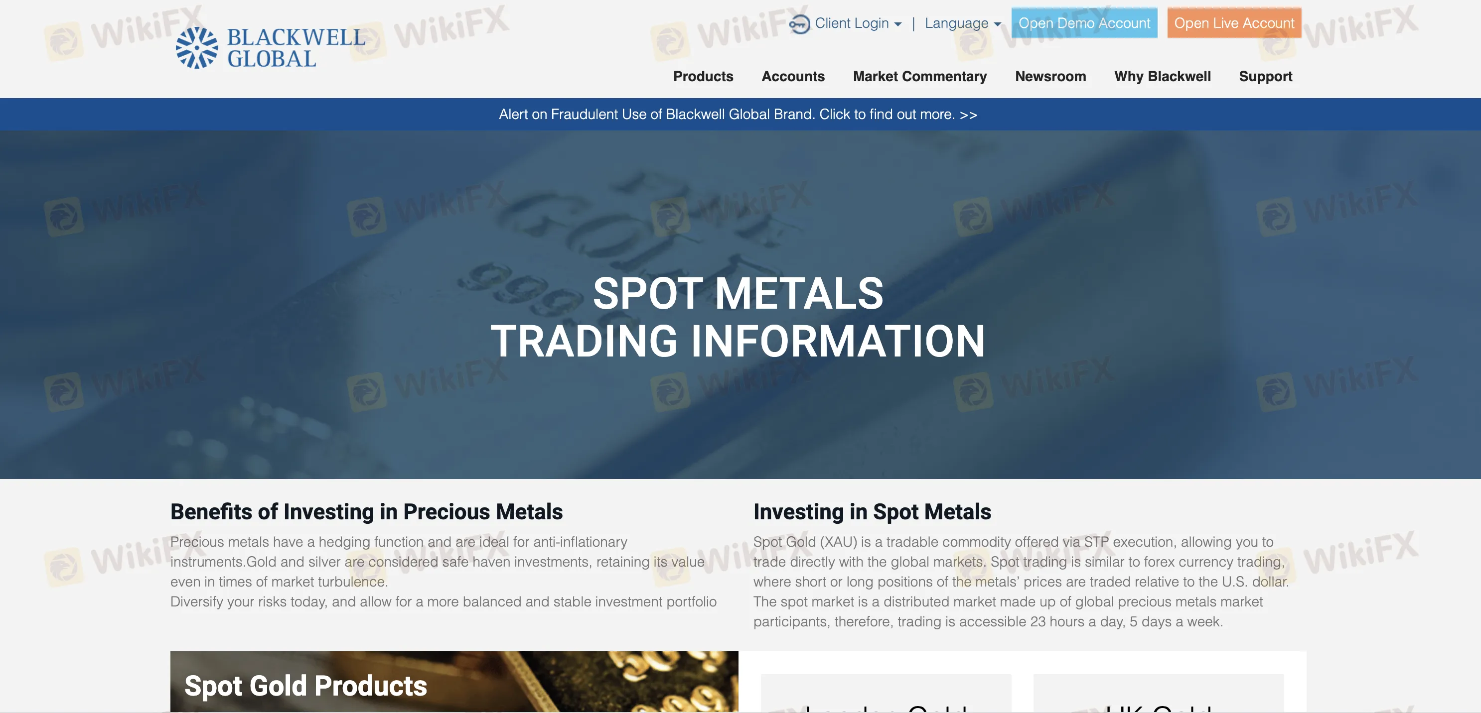 spot metals