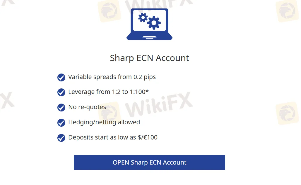 Sharp ECN Account