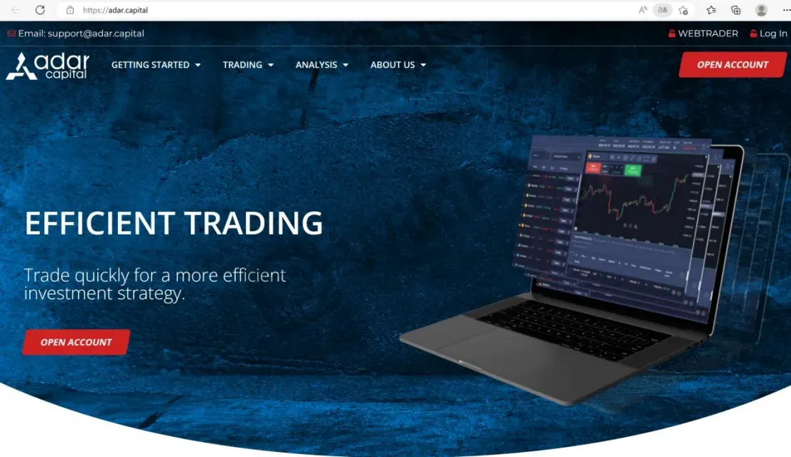 home page