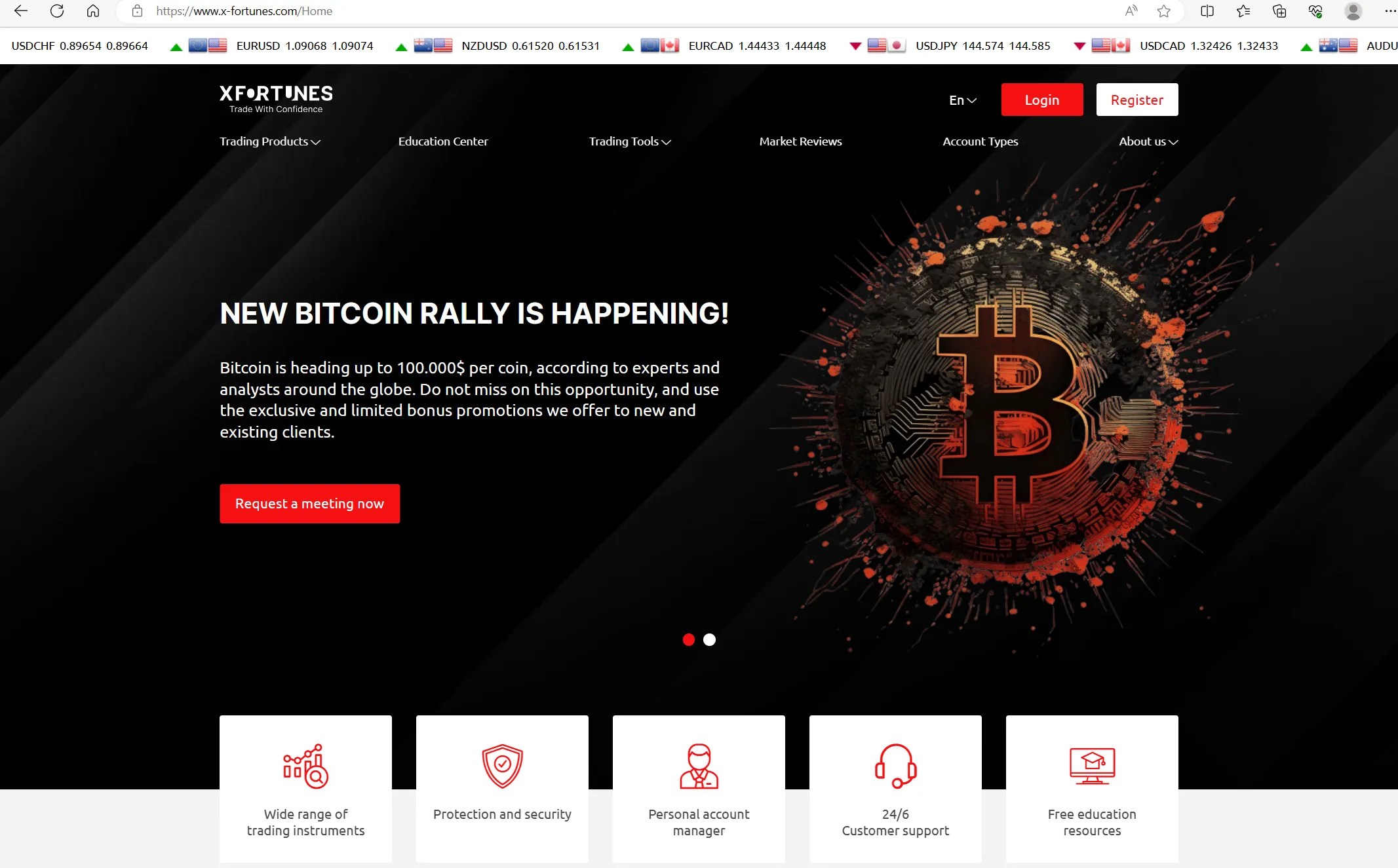 XFortunes' home page