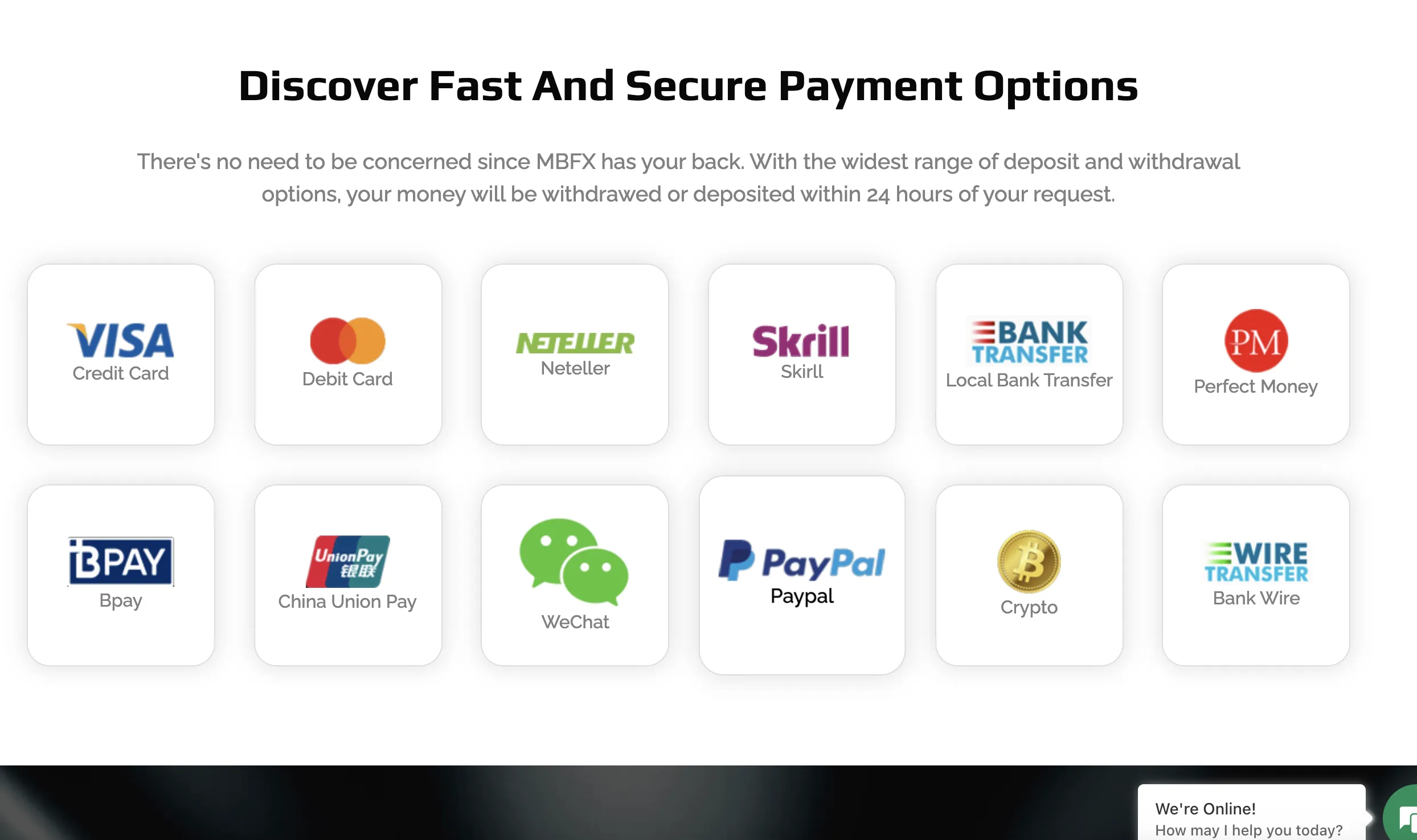 Payment Options