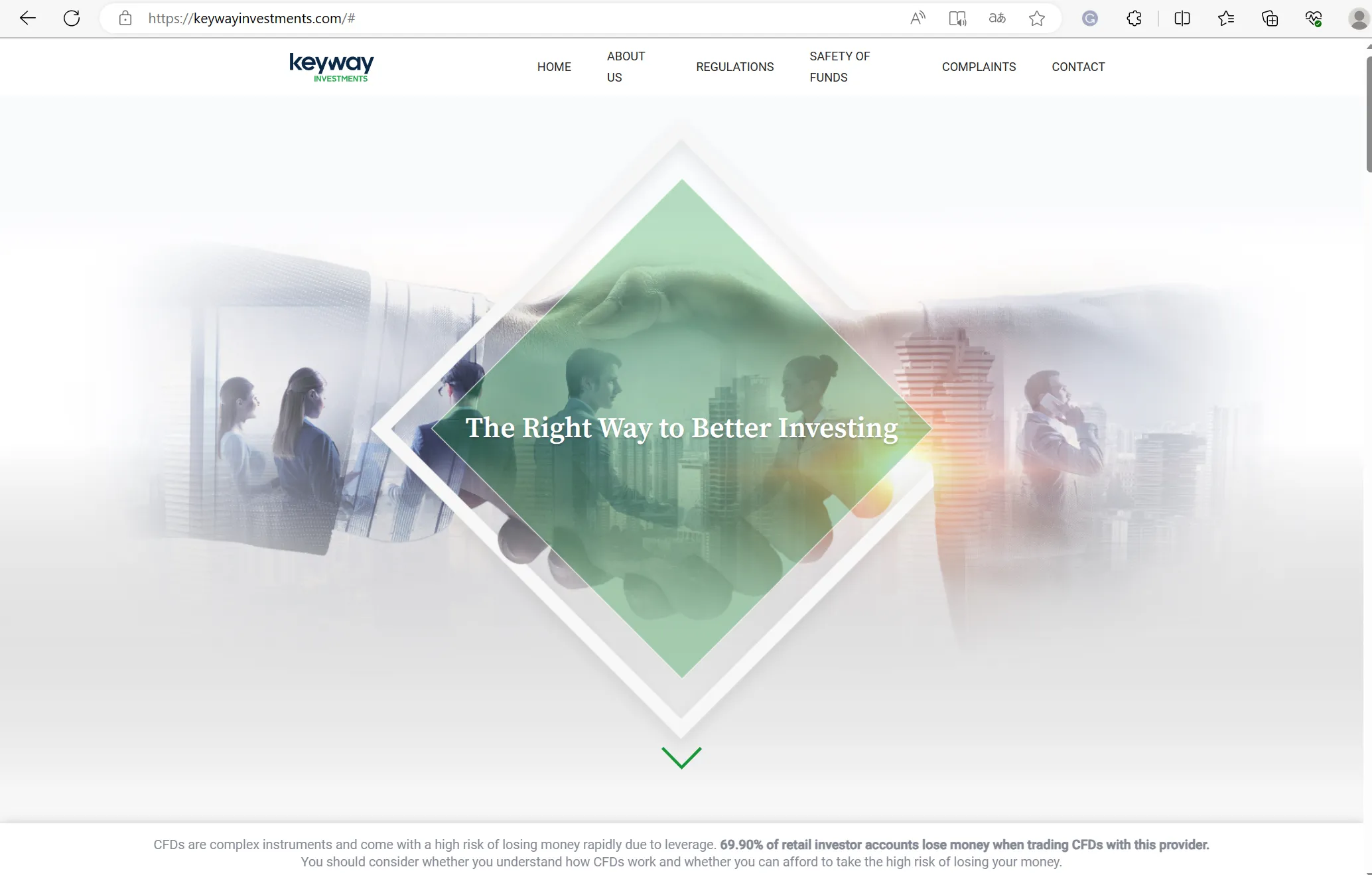 Key Way Investments' home page Key Way Investments' home page