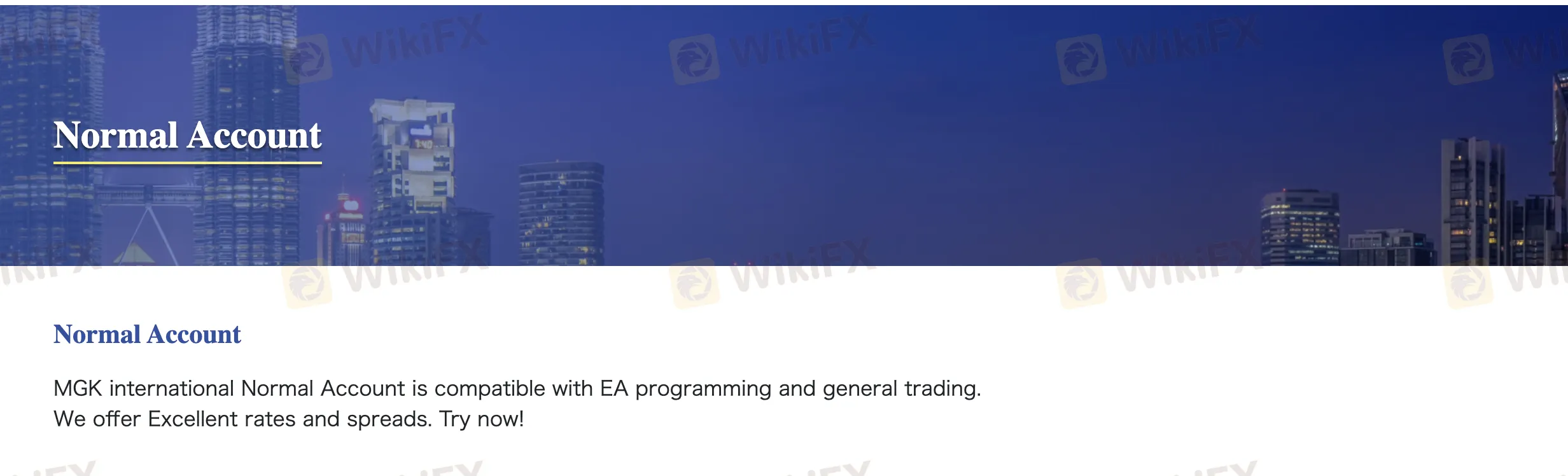 Normal Account Normal Account