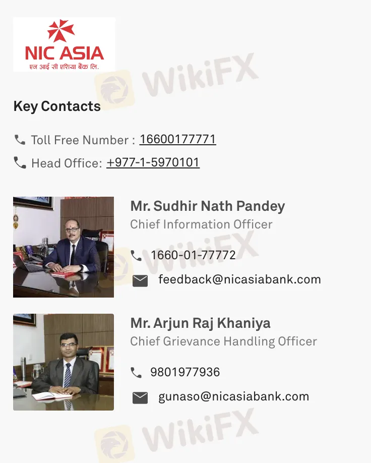 contact details