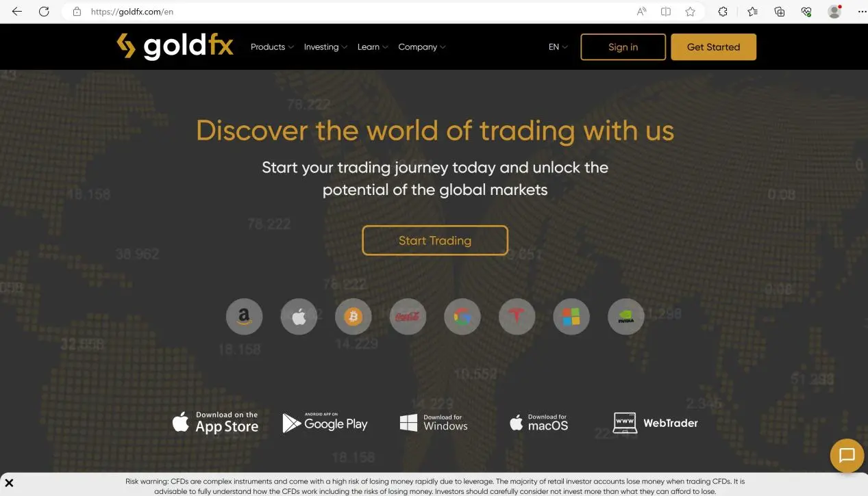 GoldFx's home page
