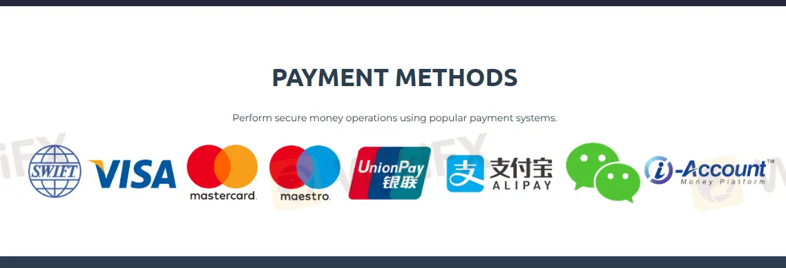 payment methods