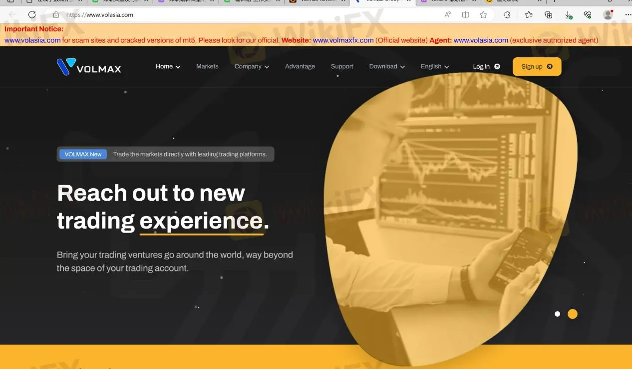 Volmax's home page Volmax's home page