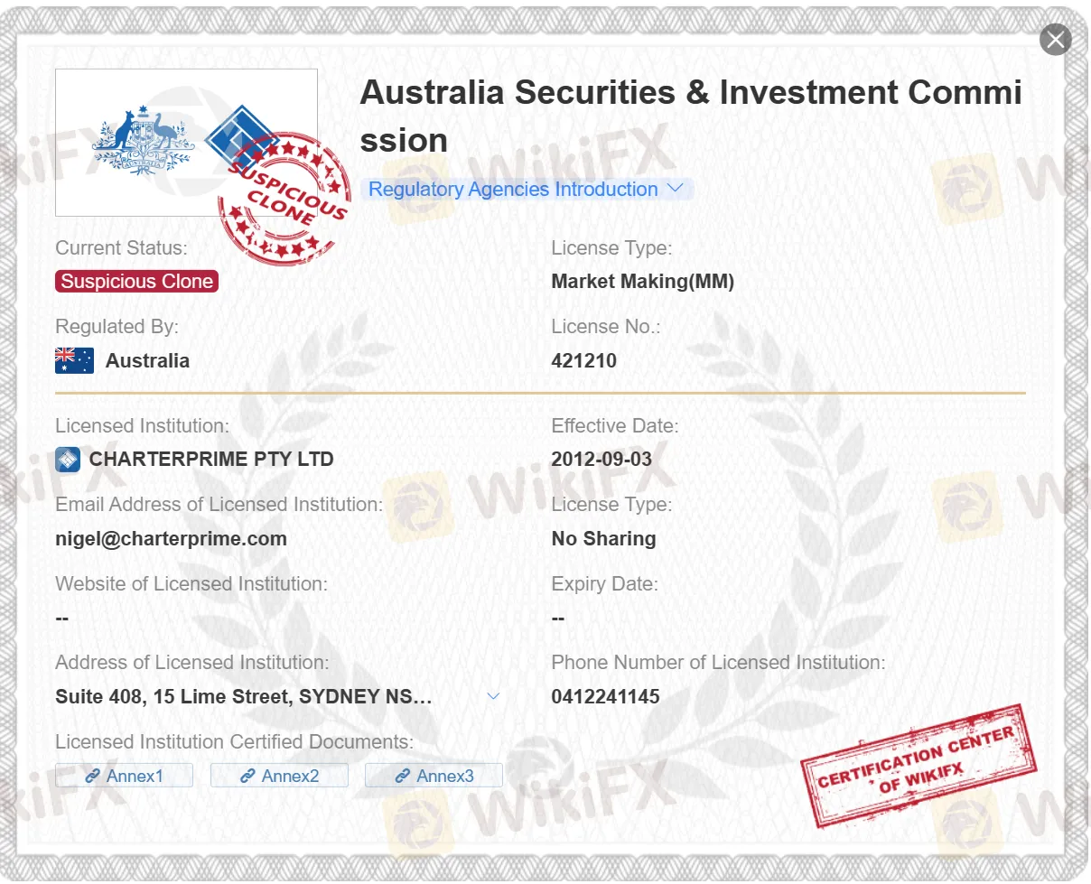 suspicious clone ASIC license