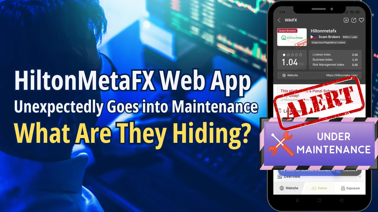 HiltonMetaFX Web App Unexpectedly Goes into Maintenance What Are They Hiding.png HiltonMetaFX Web App Unexpectedly Goes into Maintenance What Are They Hiding.png