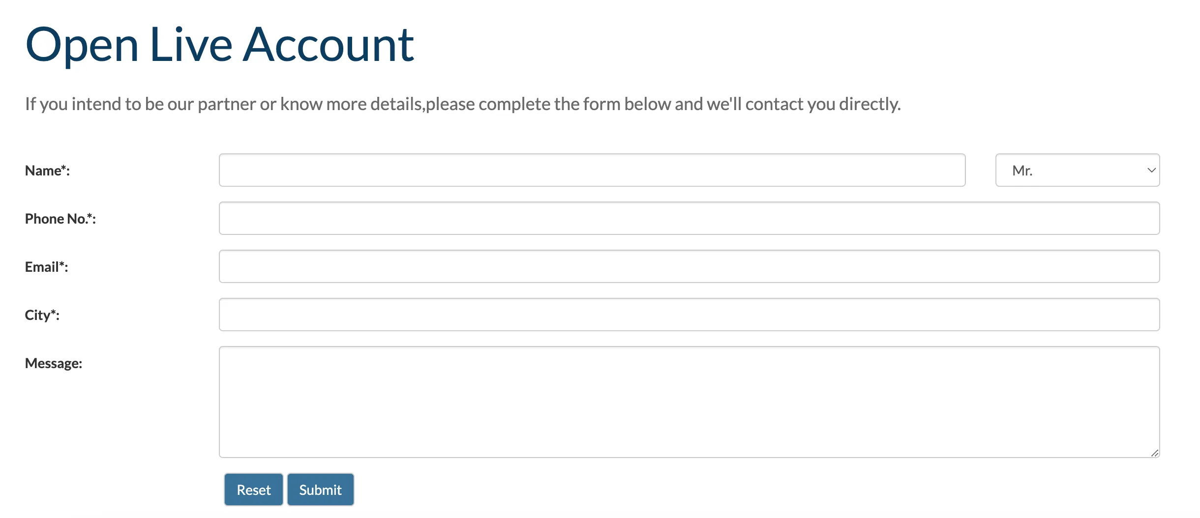 open-account