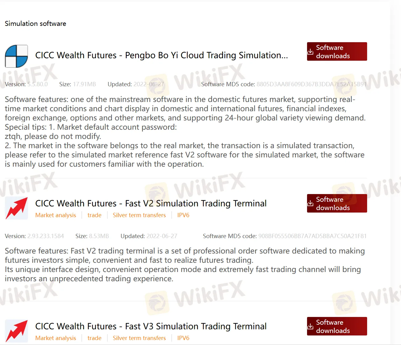 Simulation Software Simulation Software