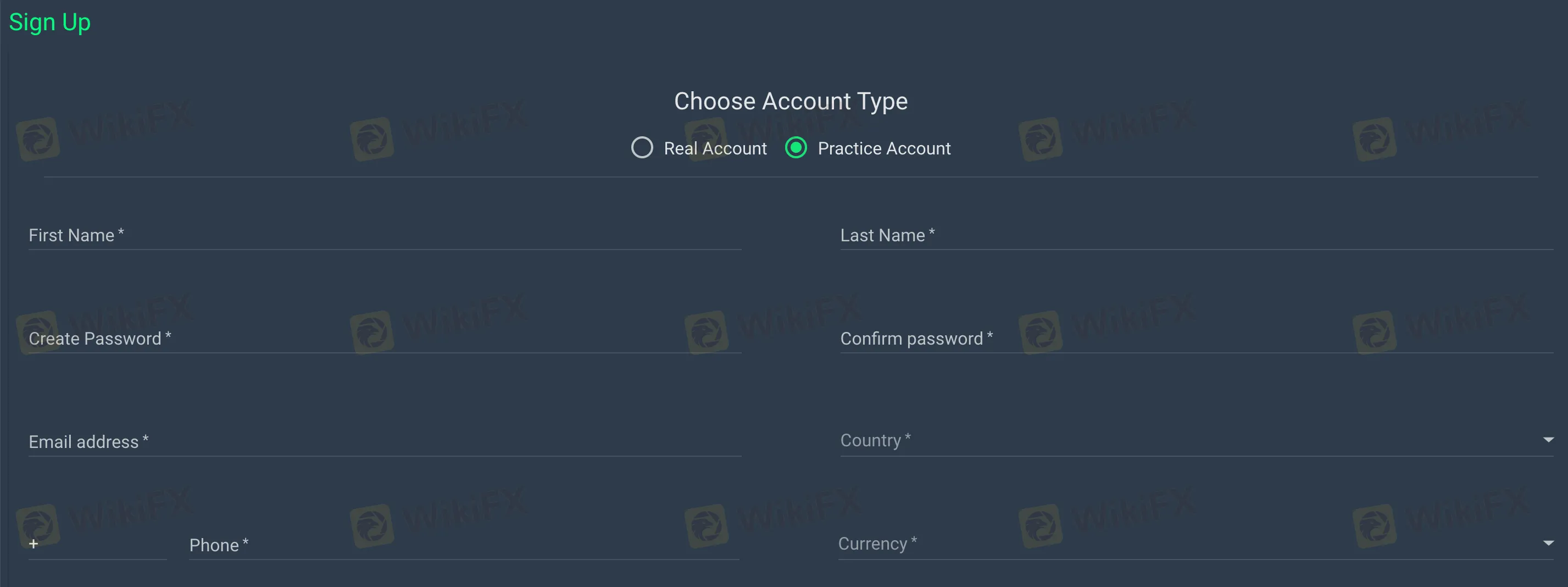 Open an Account Open an Account
