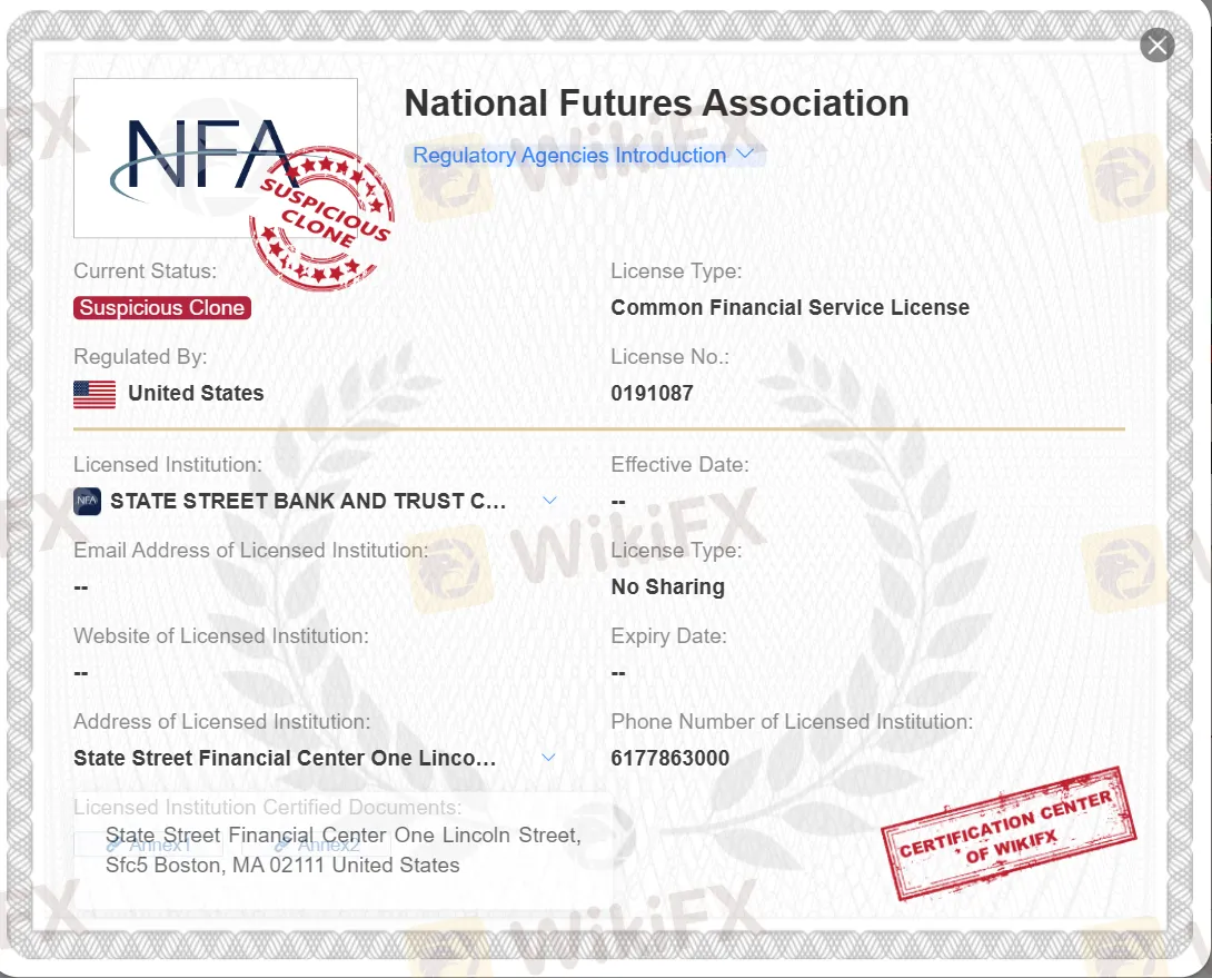suspicious clone NFA license