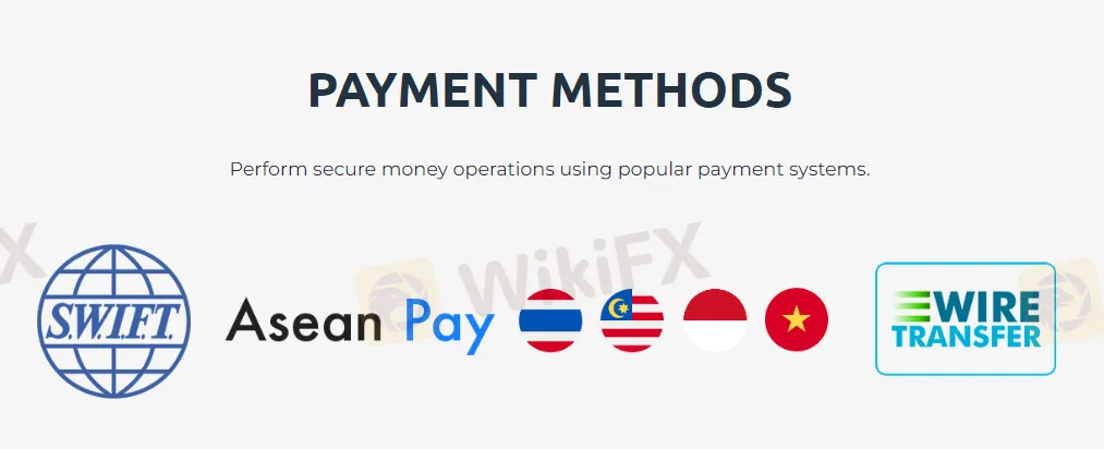 Deposit & Withdrawal