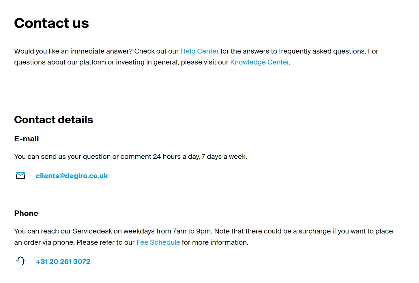 contact details contact details