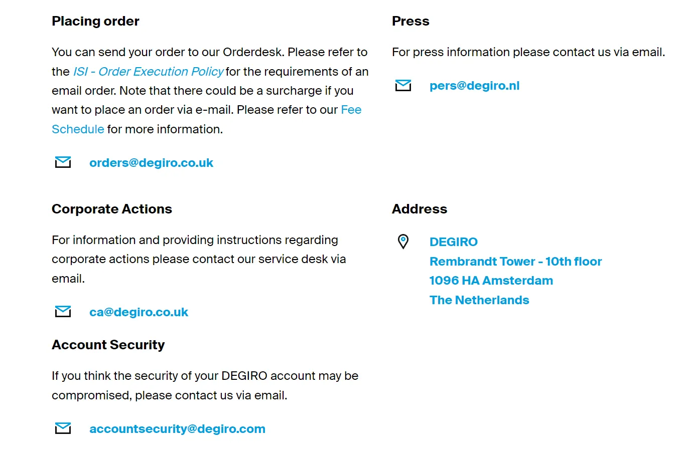 contact details contact details