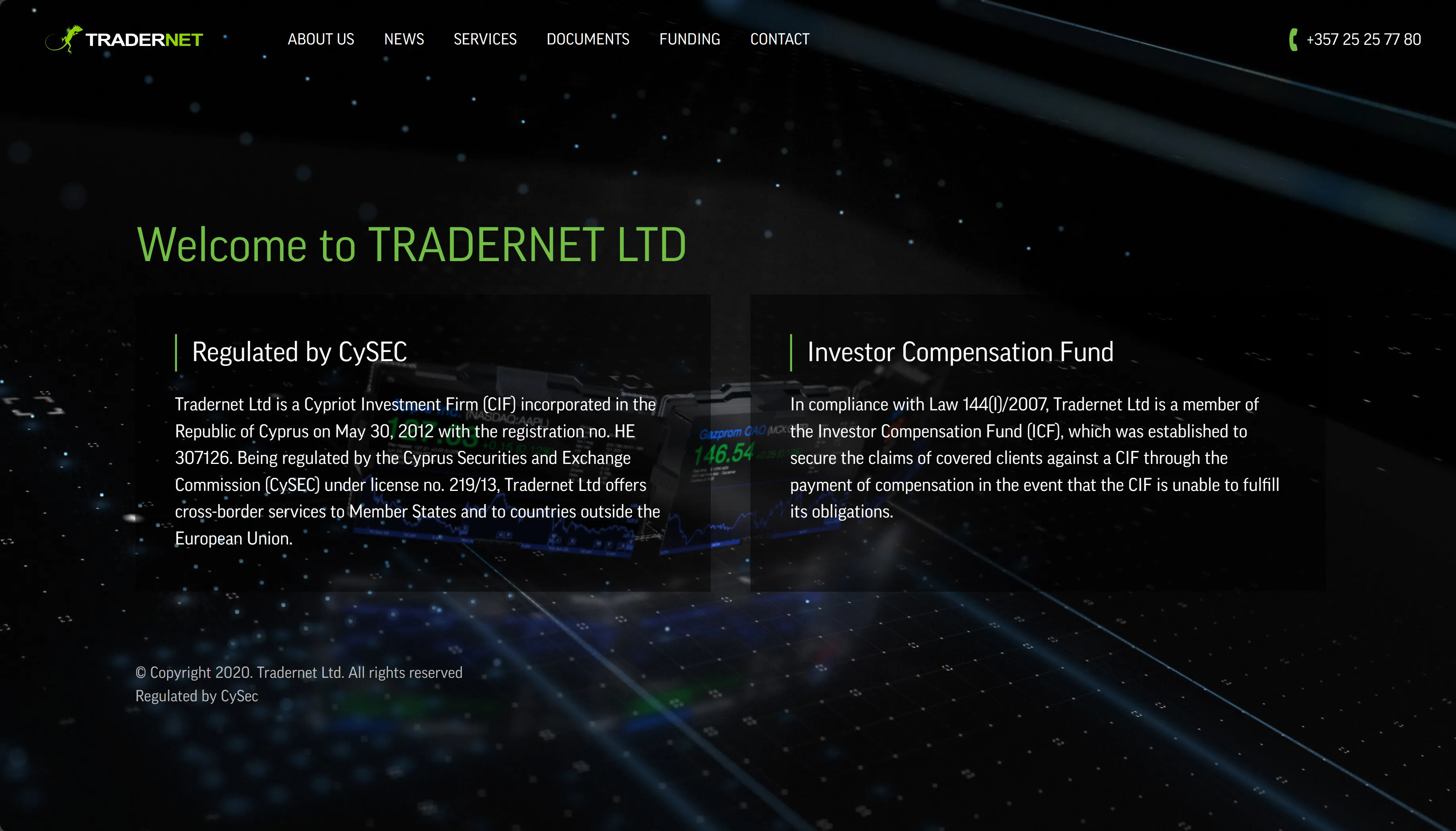 Overview of Tradernet 