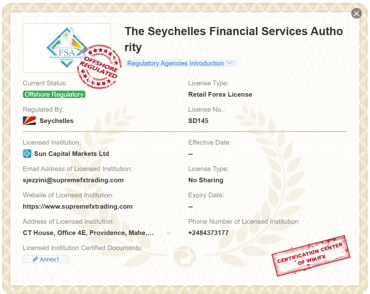 offshore regulated by FSA offshore regulated by FSA