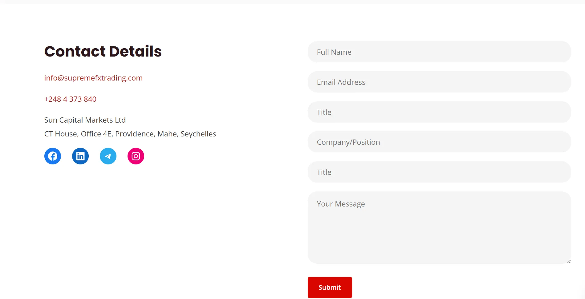 contact details contact details