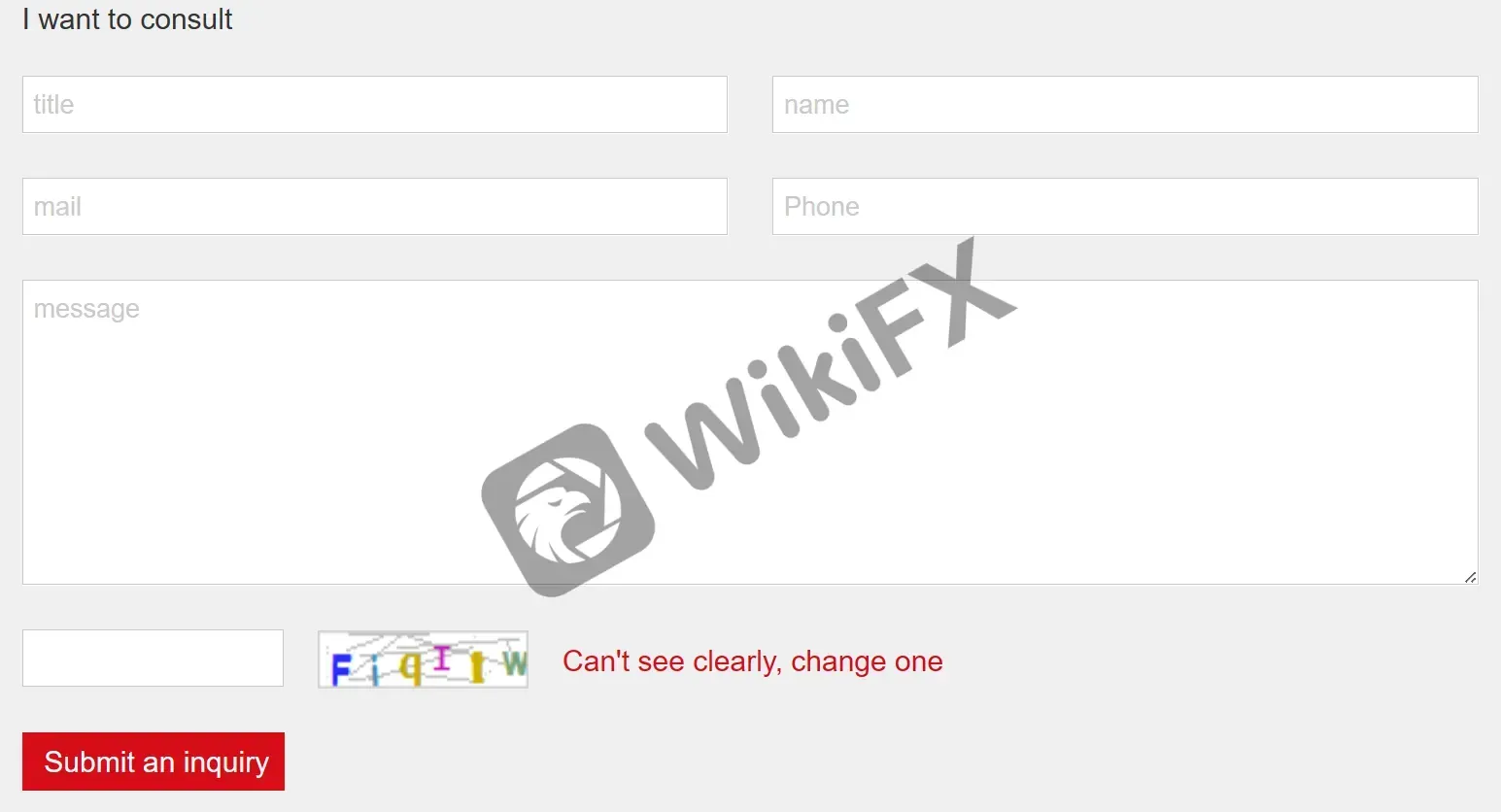 contact form contact form