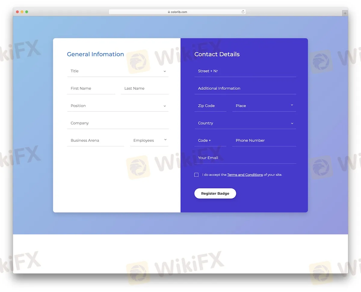 Open an Account Open an Account