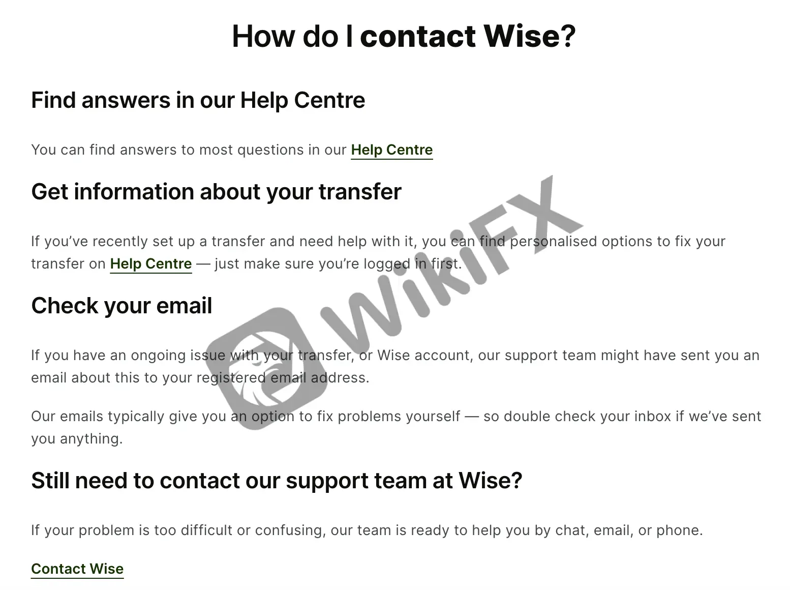 Customer Support