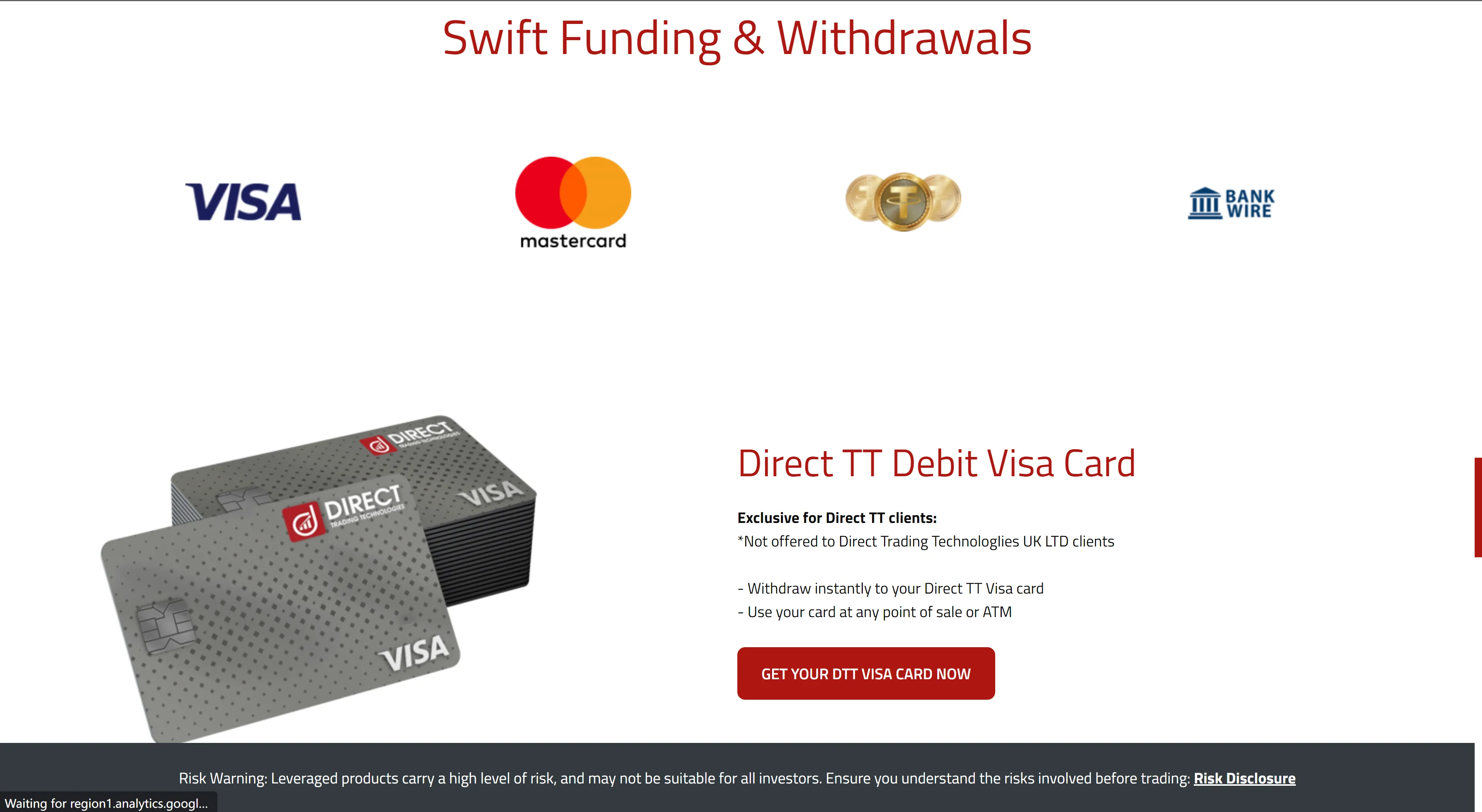 Deposit & Withdrawal Deposit & Withdrawal