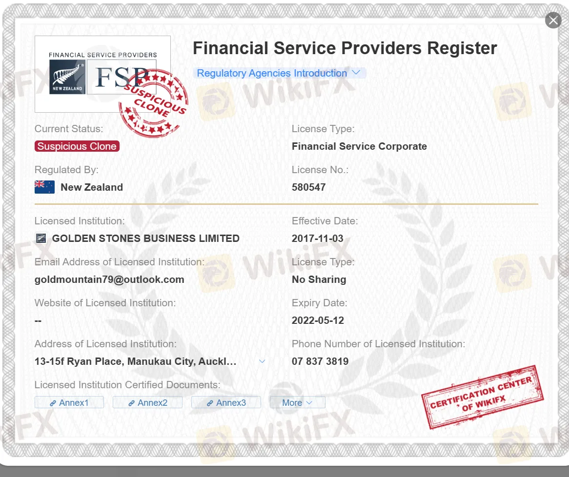 suspicious clone FSPR license suspicious clone FSPR license