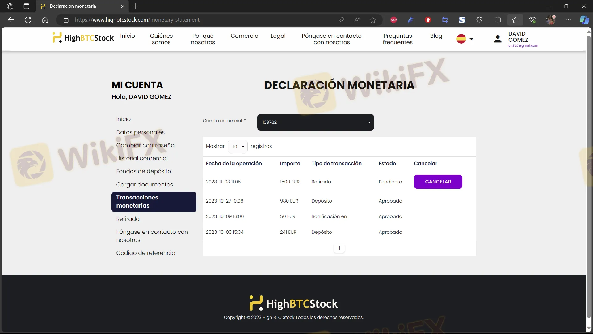 WebTrader