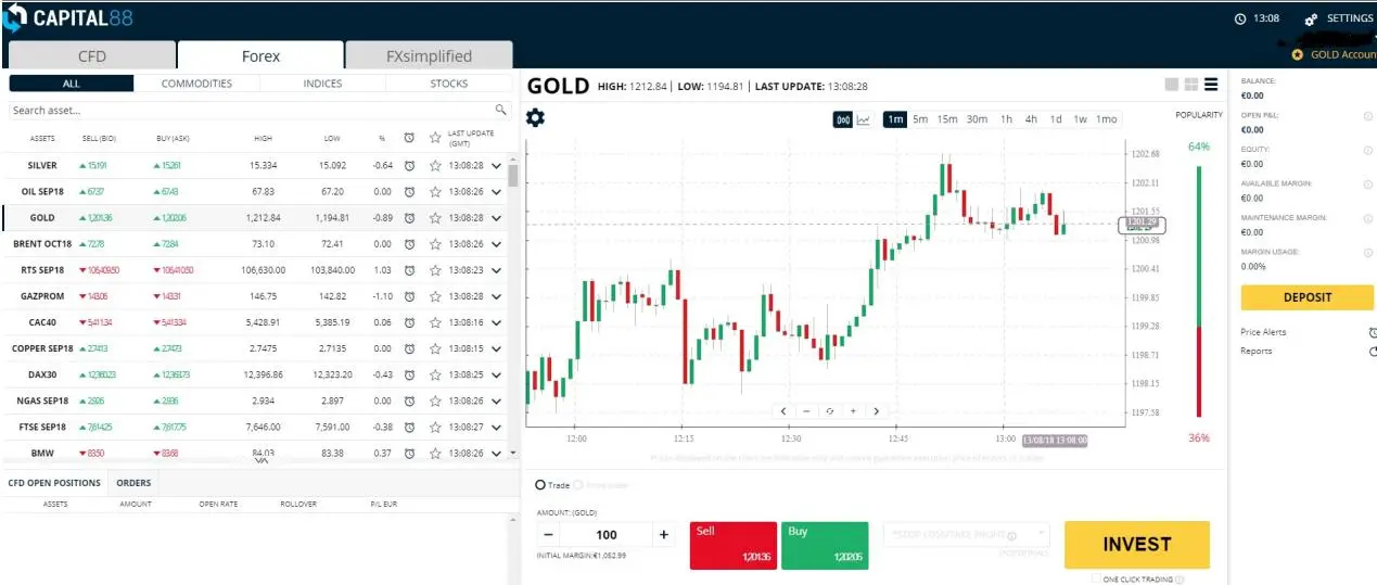 web-based trading platform