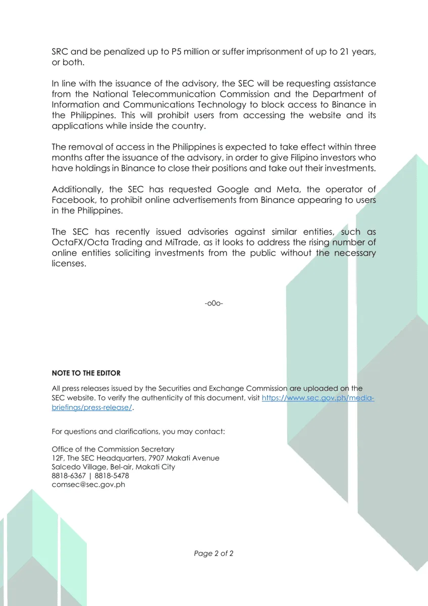 PR-SEC-warns-public-against-Binance-mulls-blocking-access-in-the-Philippines-11292023-2.png