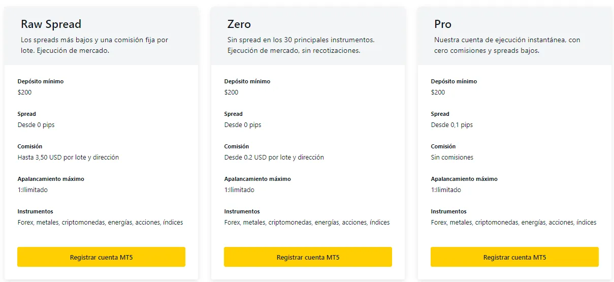 tipo de cuenta tipo de cuenta
