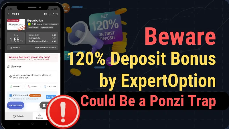 Beware 120% Deposit Bonus by ExpertOption, Could Be a Ponzi Trap.png Beware 120% Deposit Bonus by ExpertOption, Could Be a Ponzi Trap.png
