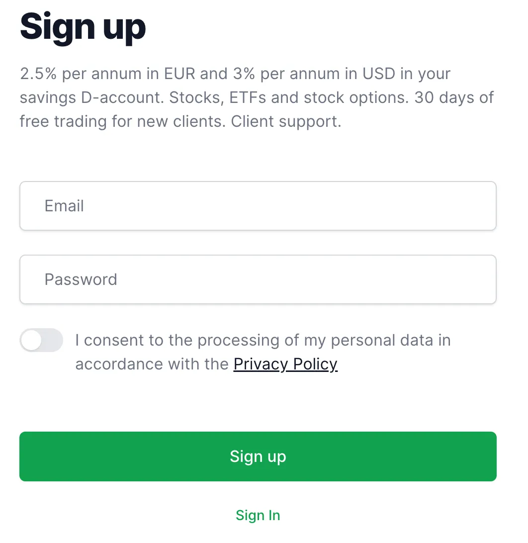How to Open an Account?