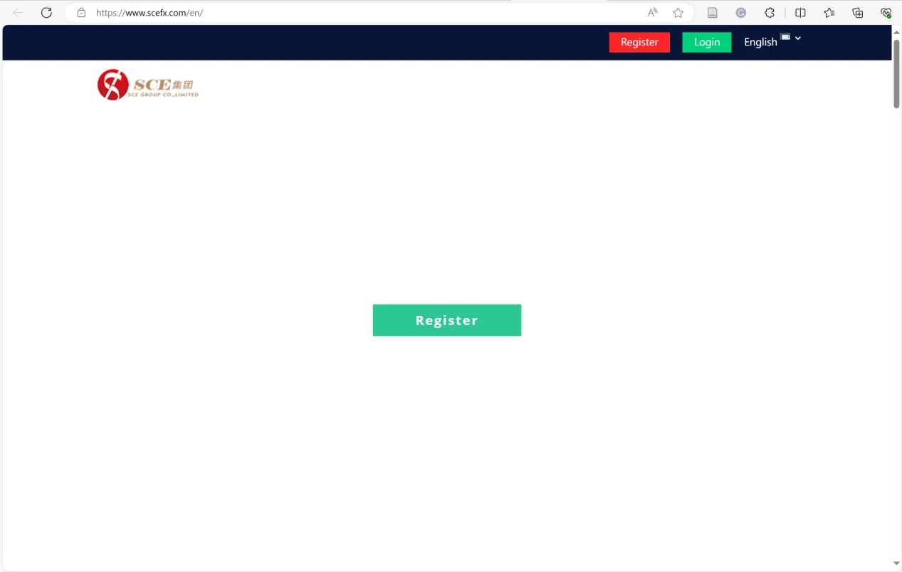 SCE Group's homepage