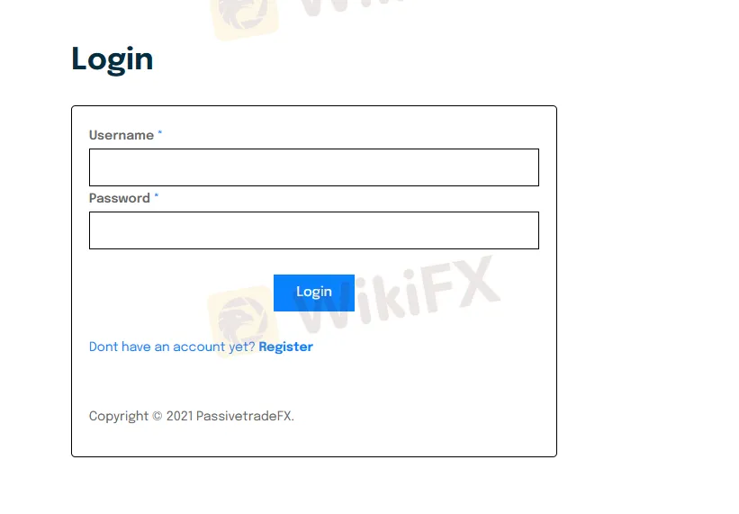 fill in required info
