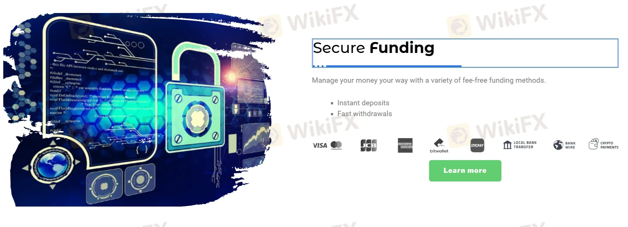 Deposit & Withdrawal Deposit & Withdrawal