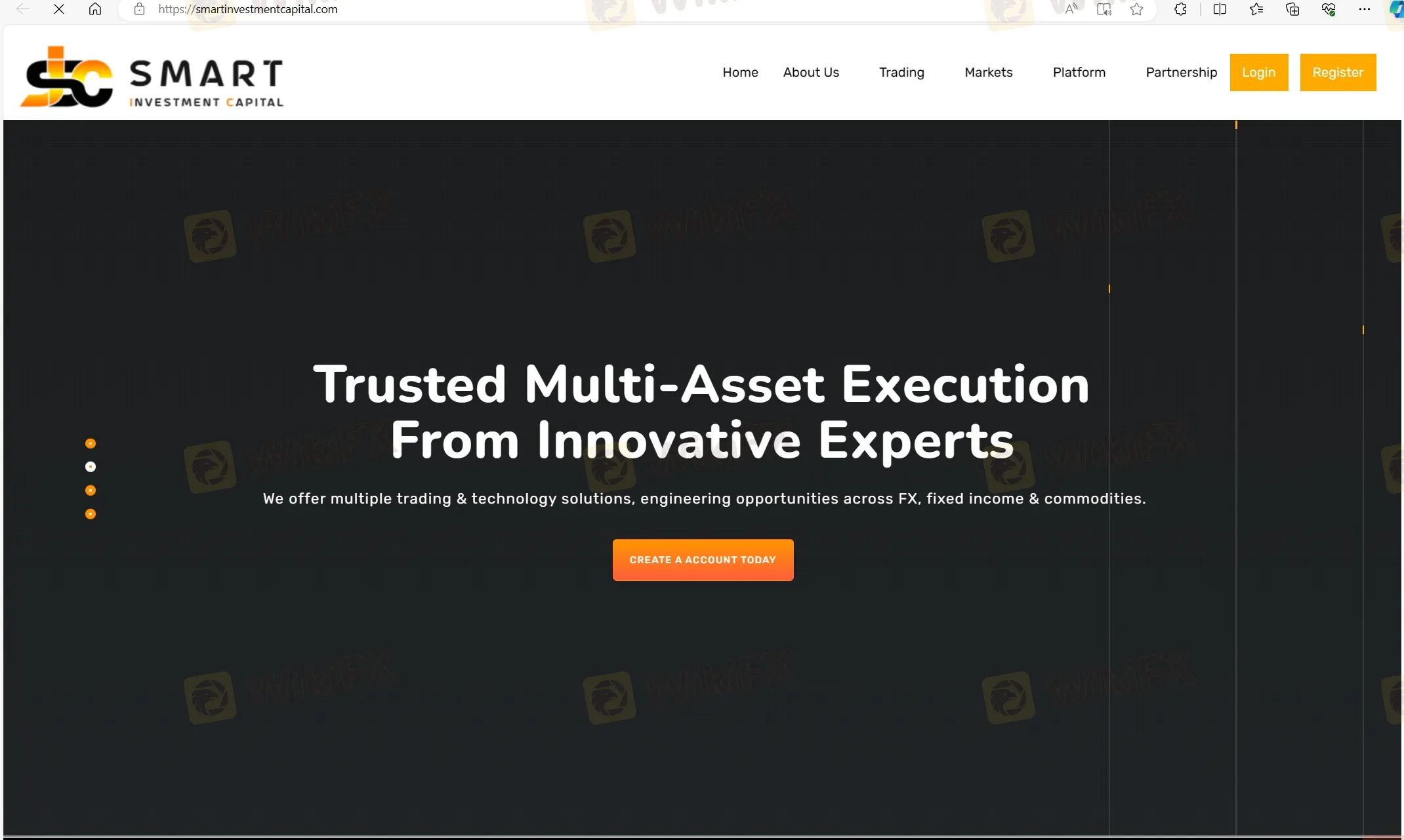 Smart Investment Capital's homepage