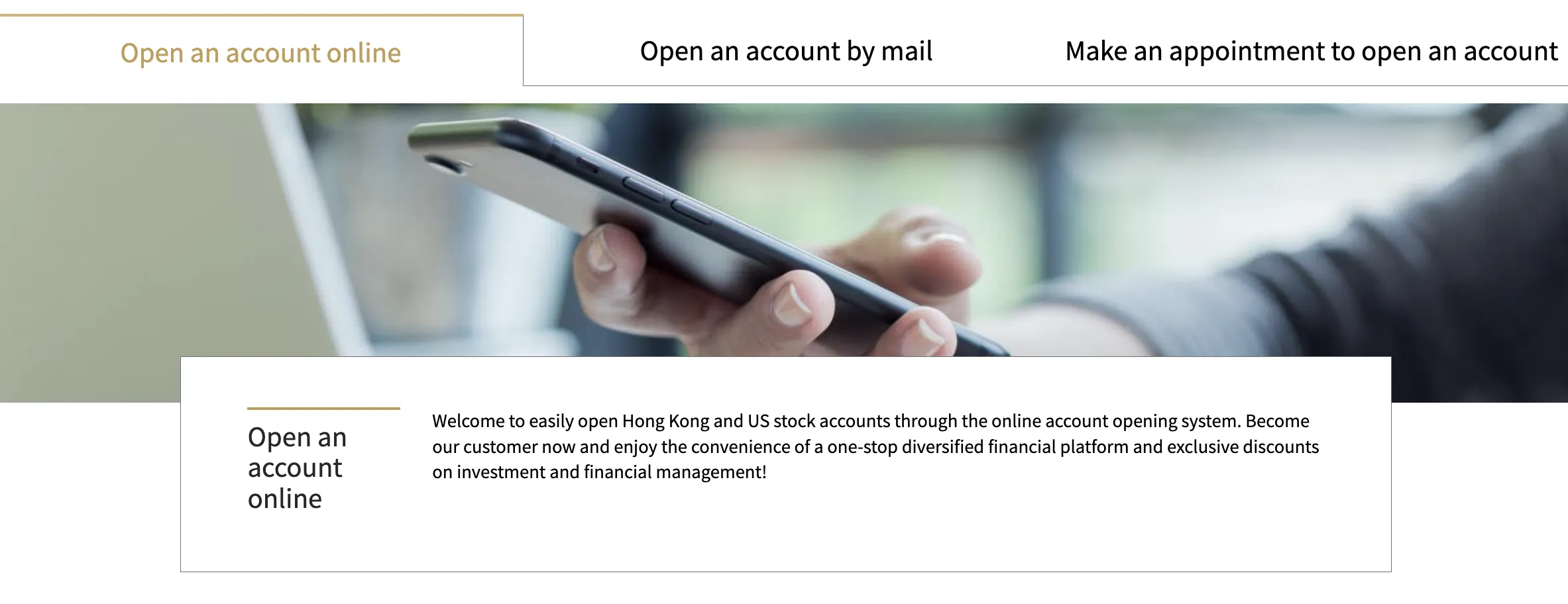 How to Open an Account?