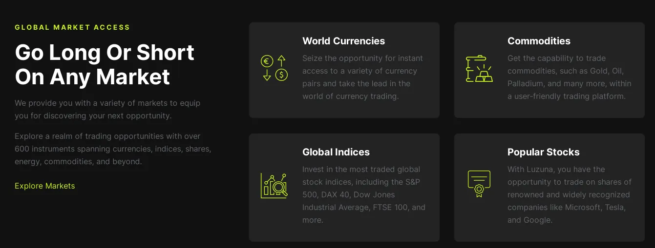 Market Instruments
