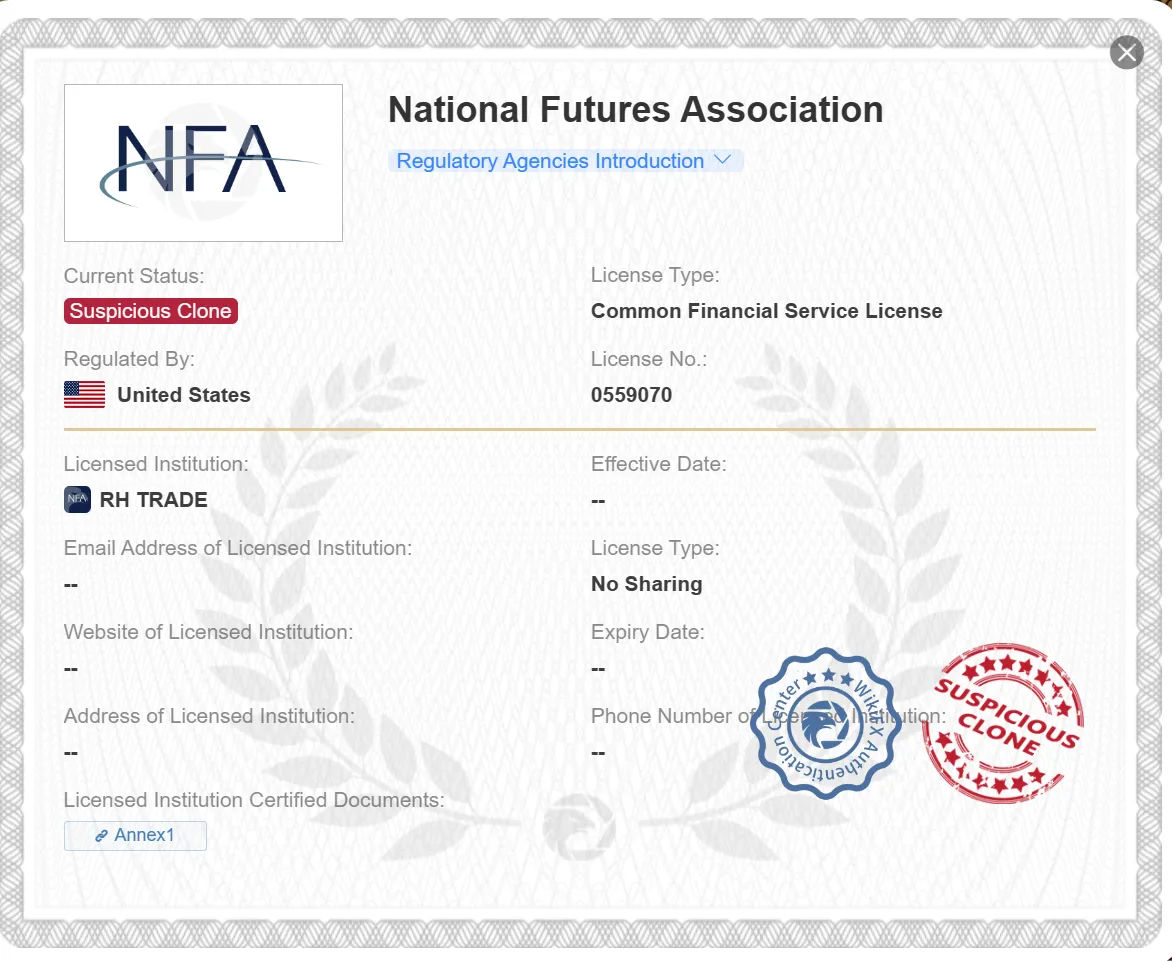 suspicious clone NFA license